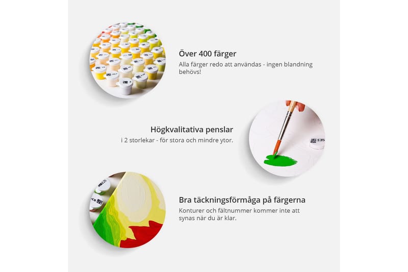 Gjør-det-selv Maleri Angels Love 40x60 cm - Artgeist sp. z o. o. - Innredning - Bilder & kunst - Male selv