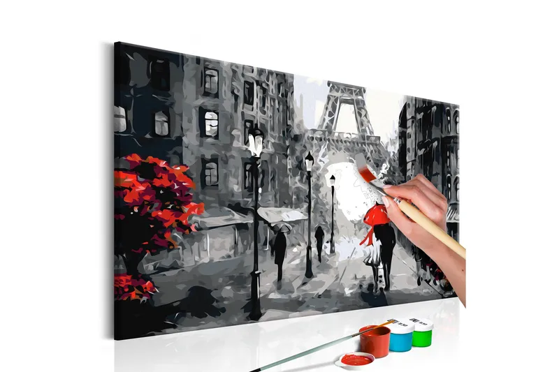 Gjør-det-selv-maleri Fra Paris med kjærlighet 60x40 cm, Artgeist sp. z o. o.
