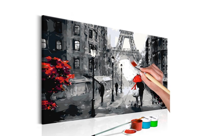 Gjør-det-selv-maleri Fra Paris med kjærlighet 60x40 cm, Artgeist sp. z o. o.