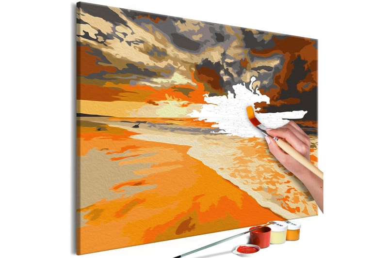 Gjør-det-selv-maleri Golden Beach 60x40 cm, Artgeist sp. z o. o.