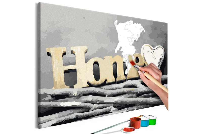 Gjør-det-selv-maleri Home on the Branches 60x40 cm, Artgeist sp. z o. o.