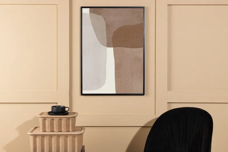 Poster Squares 21x30 cm - Beige - Innredning - Bilder & kunst - Posters