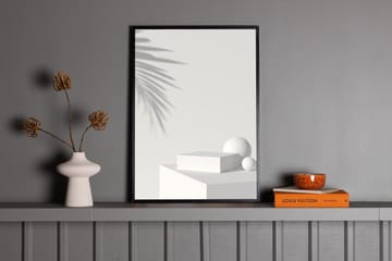 Poster White Box 50x70 cm - Beige - Innredning - Bilder & kunst - Posters
