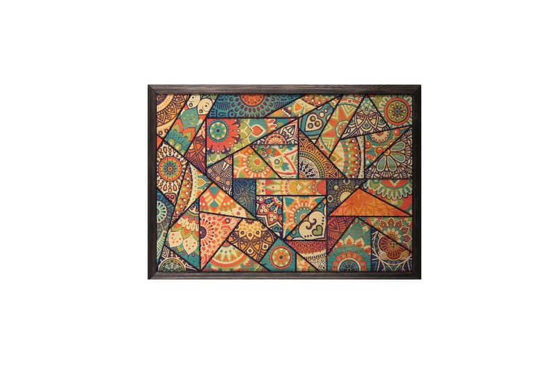 Colourful Mosaic Abstract/Colourful Flerfarget - 70x50 cm - Innredning - Bilder & kunst - Posters