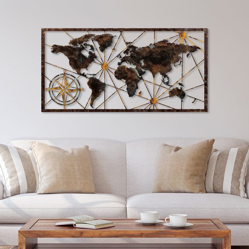 Decorative Metal Wall Accessory Wallxpert - Innredning - Bilder & kunst - Posters