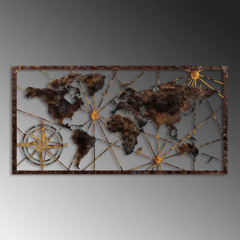 Decorative Metal Wall Accessory Wallxpert - Innredning - Bilder & kunst - Posters