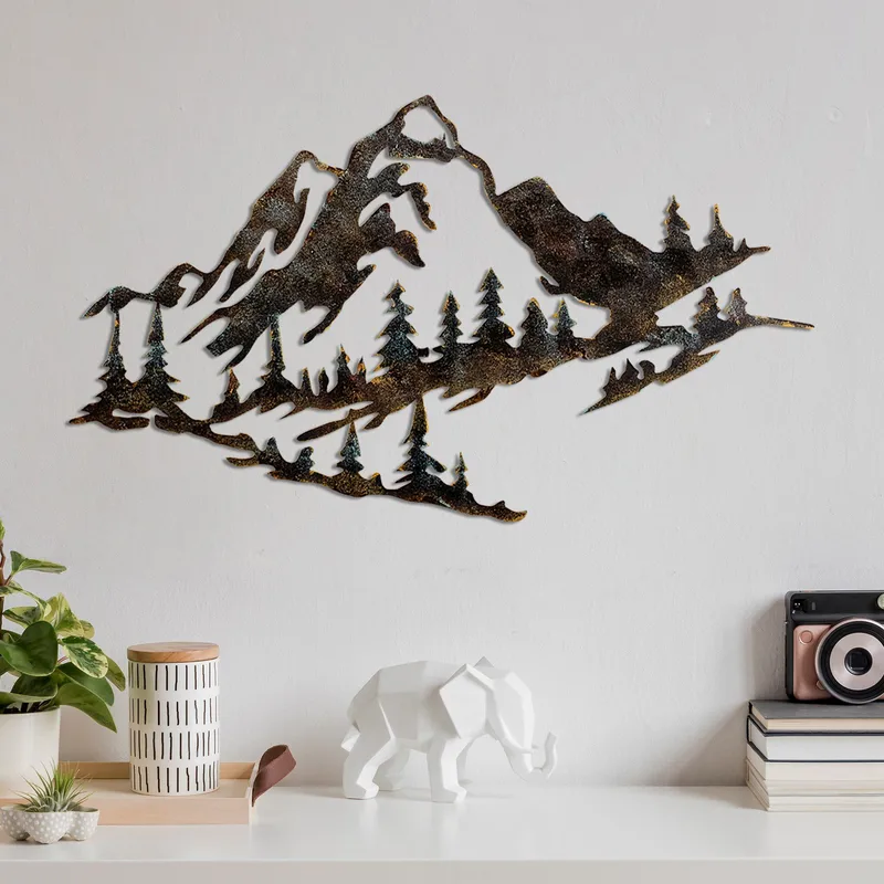 Decorative Metal Wall Accessory Wallxpert - Innredning - Bilder & kunst - Posters
