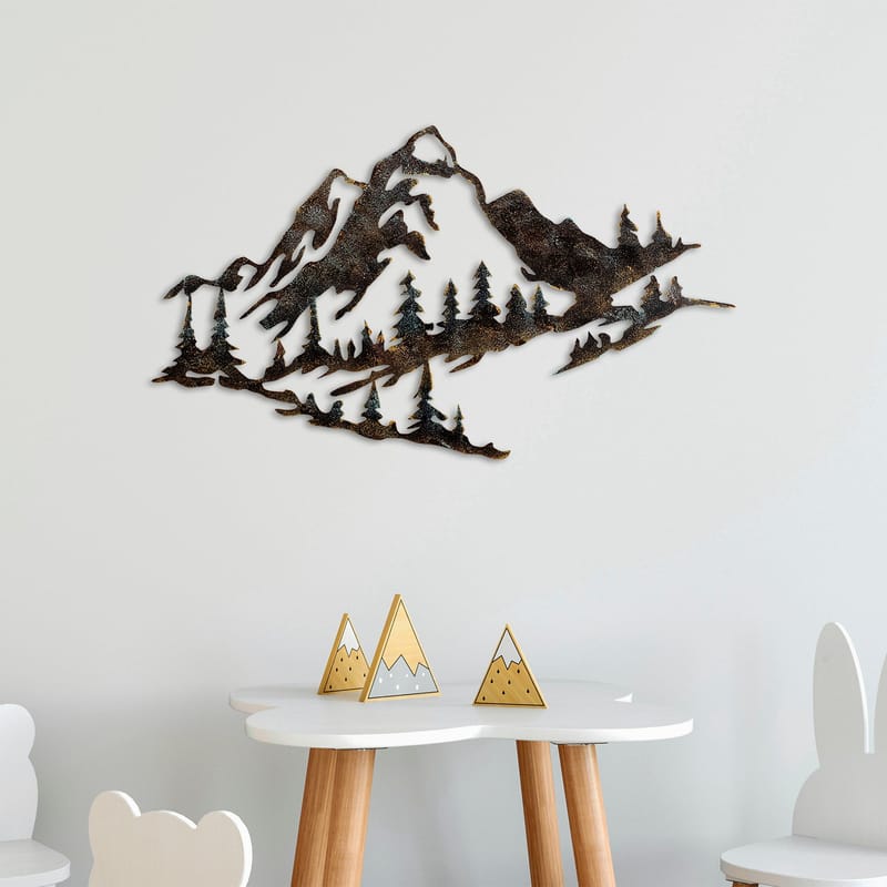 Decorative Metal Wall Accessory Wallxpert - Innredning - Bilder & kunst - Posters