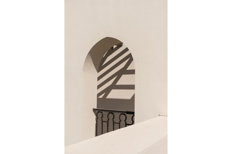 Poster Balcony 21x30 cm - Hvid - Innredning - Bilder & kunst - Posters