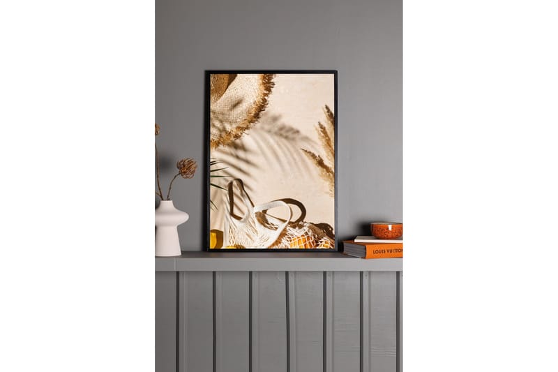 Poster Beach 21x30 cm - Beige - Innredning - Bilder & kunst - Posters