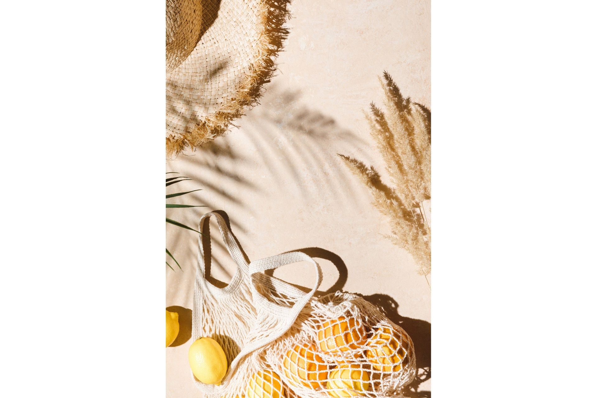 Poster Beach 70x100 cm - Beige