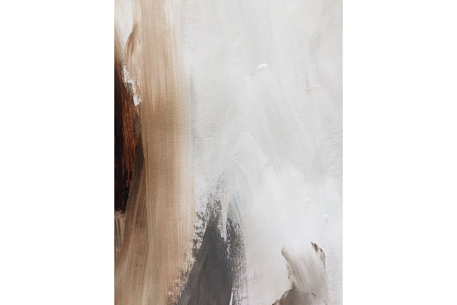Poster Calico 70x100 cm - Hvid