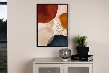 Poster Circles 30x40 cm - Beige - Innredning - Bilder & kunst - Posters