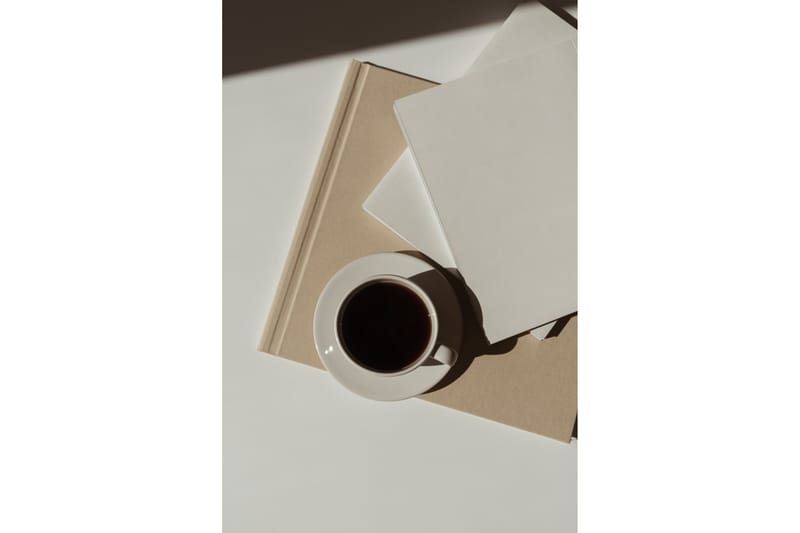 Poster Coffee 30x40 cm, Hvid