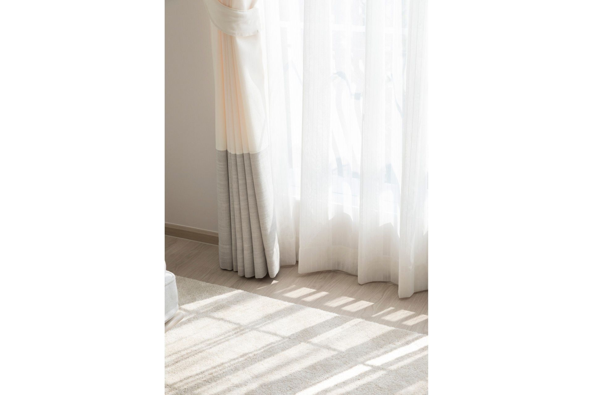 Poster Curtain 21x30 cm - Beige