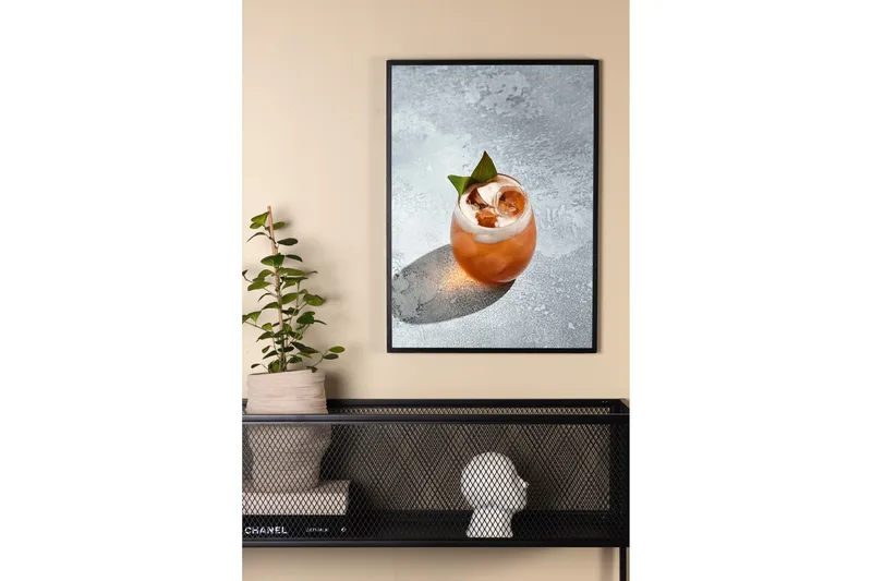 Poster Drink 21x30 cm - Grå - Innredning - Bilder & kunst - Posters