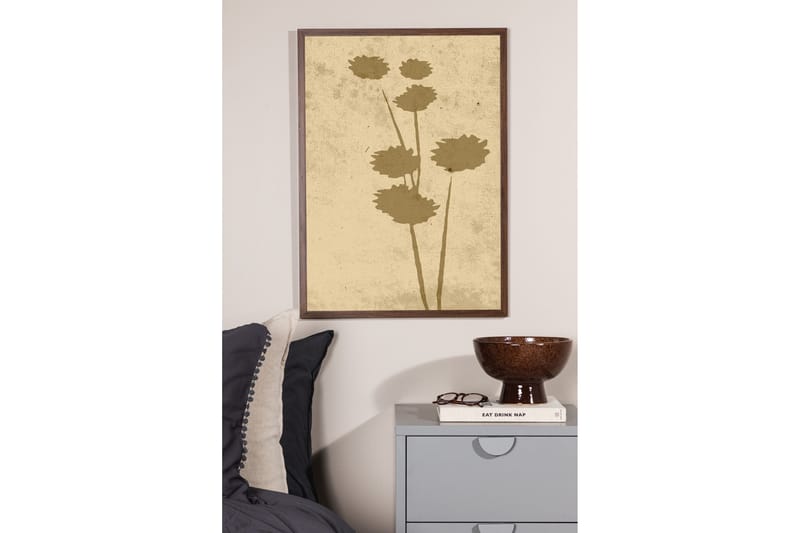 Poster Flower art 30x40 cm - Beige - Innredning - Bilder & kunst - Posters