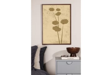 Poster Flower art 50x70 cm - Beige - Innredning - Bilder & kunst - Posters