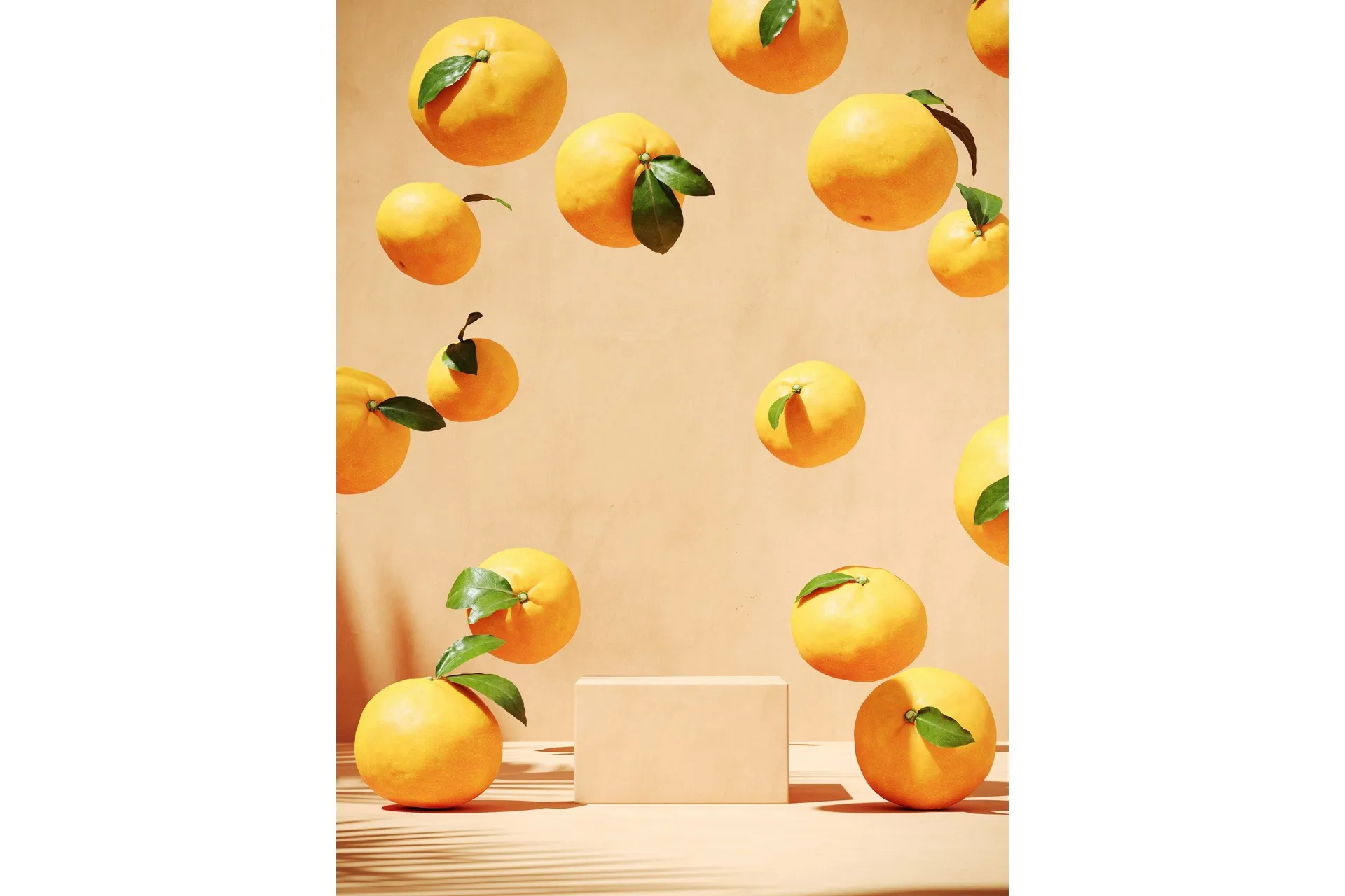 Poster Lemons 70x100 cm - Beige