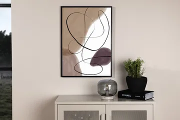 Poster Lines 50x70 cm - Beige - Innredning - Bilder & kunst - Posters