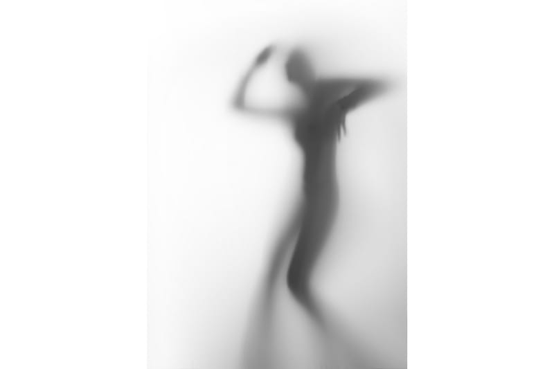 Poster Manshade 50x70 cm, Sort/Hvid