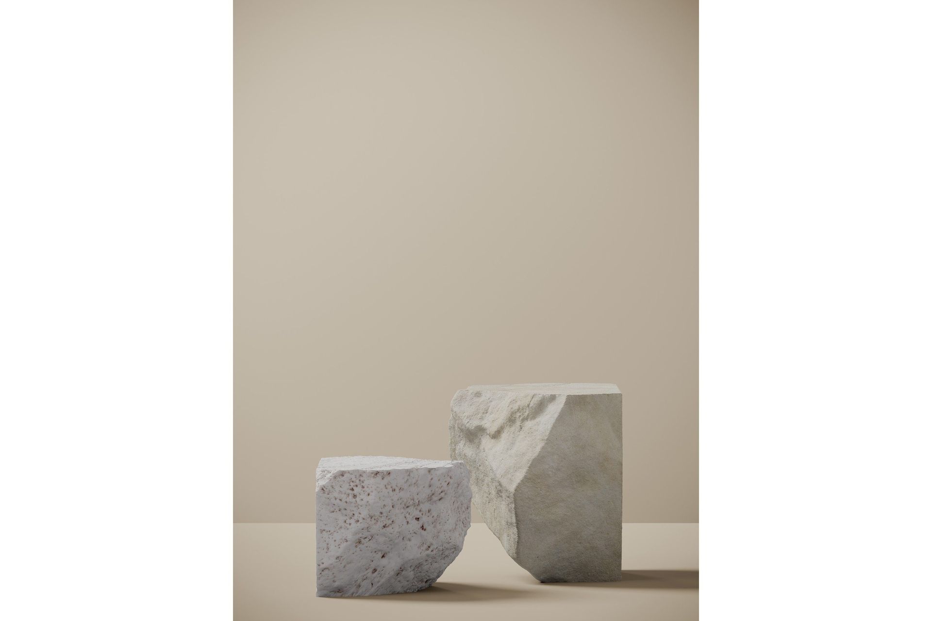 Poster Rocks 30x40 cm - Beige