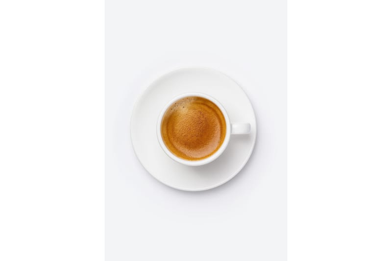 Poster Skimmed coffee 21x30 cm - Brun/Hvid - Innredning - Bilder & kunst - Posters