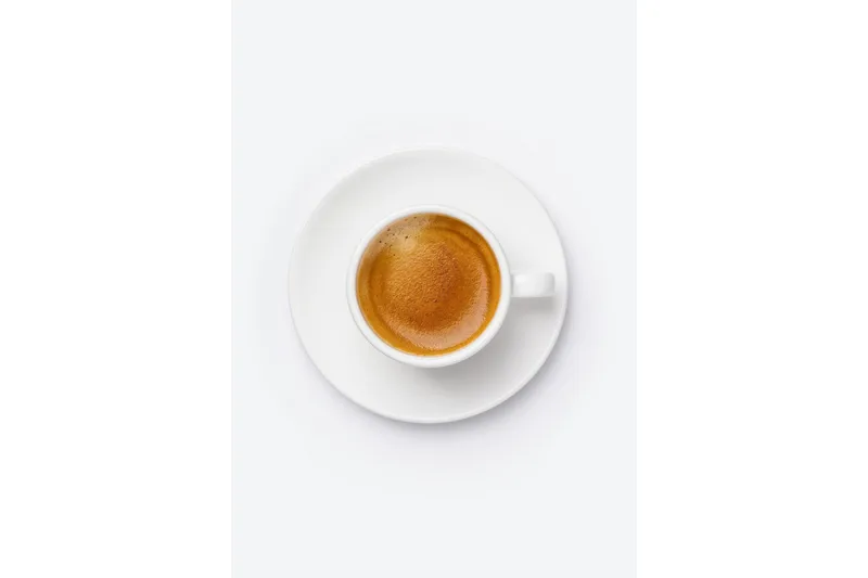 Poster Skimmed coffee 70x100 cm, Brun/Hvid