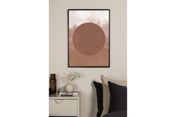 Poster Soft shades 21x30 cm - Brun - Innredning - Bilder & kunst - Posters