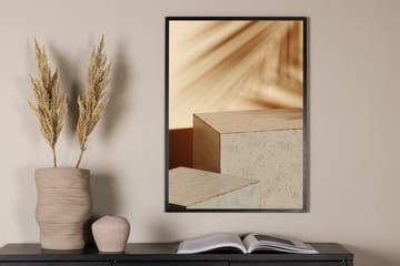 Poster Sunflow 30x40 cm - Beige - Innredning - Bilder & kunst - Posters