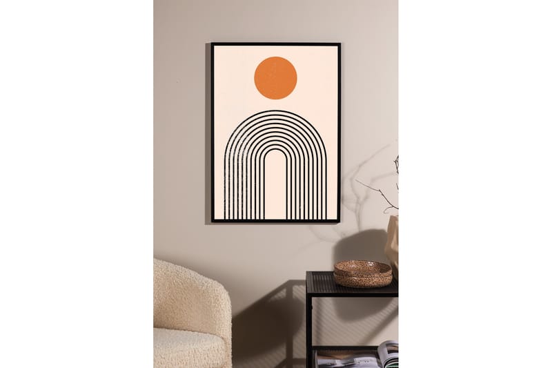 Poster Tempel 21x30 cm - Beige - Innredning - Bilder & kunst - Posters