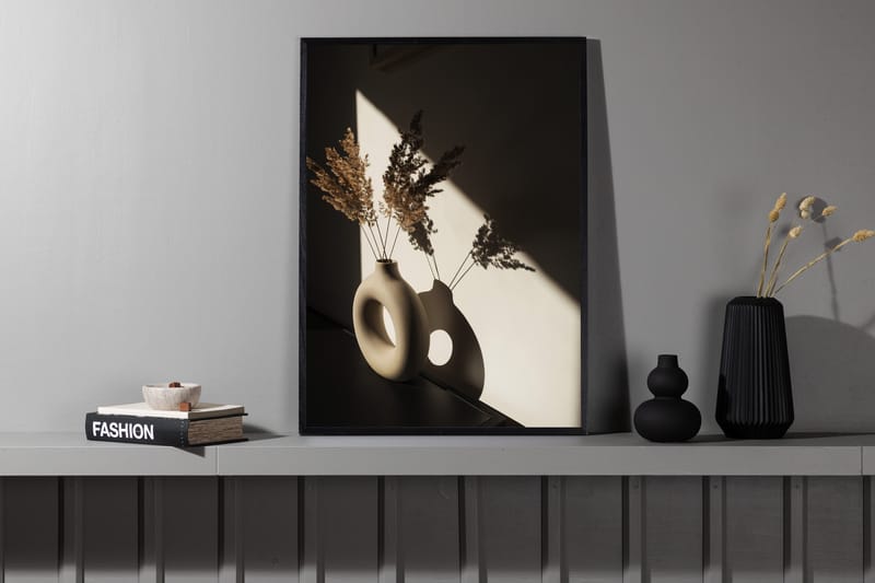 Poster Vase 21x30 cm - Beige - Innredning - Bilder & kunst - Posters