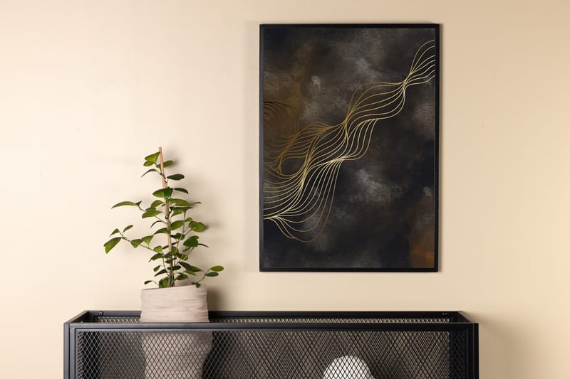 Poster Wave 30x40 cm - Flerfarvet - Innredning - Bilder & kunst - Posters