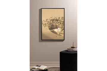 Poster White Flowers 21x30 cm - Beige - Innredning - Bilder & kunst - Posters