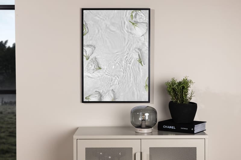 Poster White Roses 50x70 cm - Hvid - Innredning - Bilder & kunst - Posters