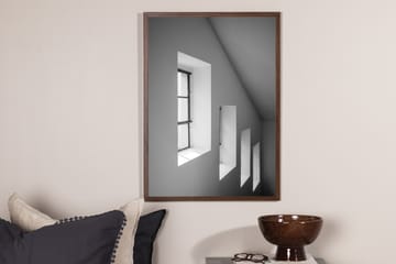 Poster Windows 70x100 cm - Sort/Hvid - Innredning - Bilder & kunst - Posters