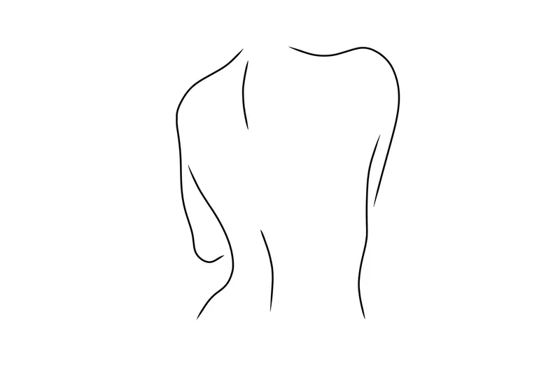 Poster Women 70x100 cm, Sort/Hvid