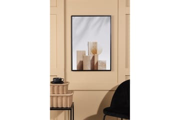 Poster Wooden Blocks 21x30 cm - Beige - Innredning - Bilder & kunst - Posters