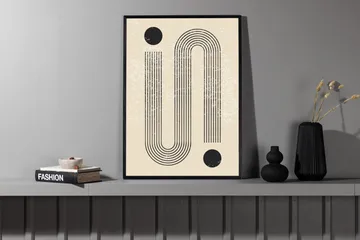 Poster Pantheon 30x40 cm - Beige - Innredning - Bilder & kunst - Posters