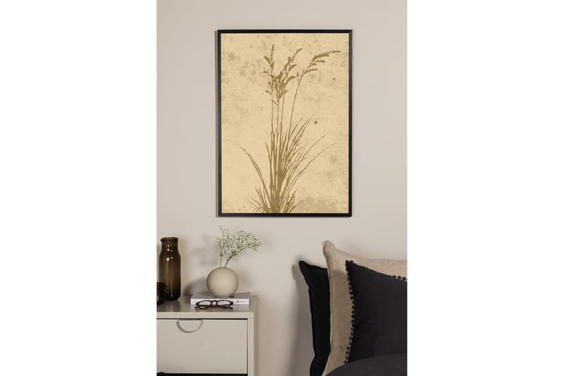 Poster Plant art 21x30 cm - Beige - Innredning - Bilder & kunst - Posters