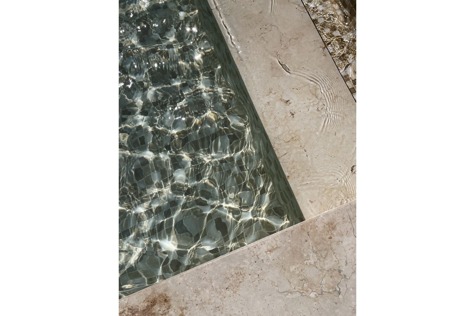 Poster Pool 30x40 cm - Beige