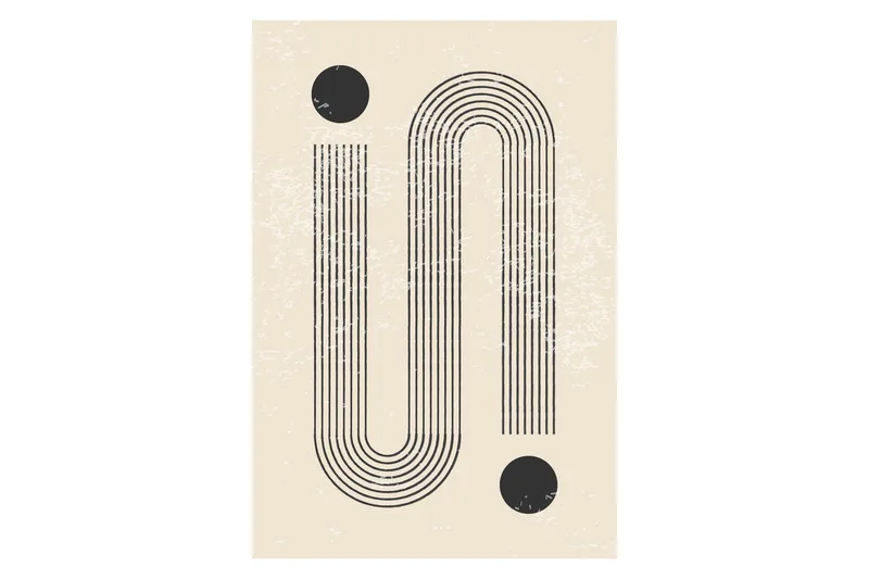 Poster Pantheon 30x40 cm, Beige