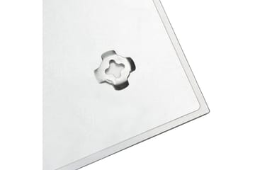 Veggmontert magnetisk tavle 100x60 cm glass - Grå - Innredning - Bilder & kunst - Presentasjonstavle & tegnetavle - Whiteboard
