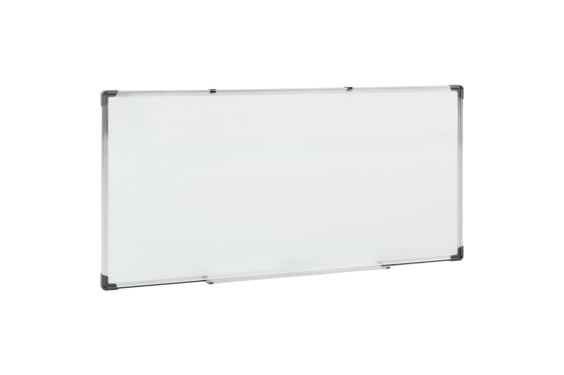 Magnetisk tavle hvit 110x60 cm stål - Hvit - Whiteboard