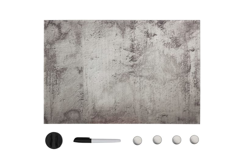 Veggmontert magnetisk tavle glass 50x30 cm - Innredning - Bilder & kunst - Presentasjonstavle & tegnetavle - Whiteboard
