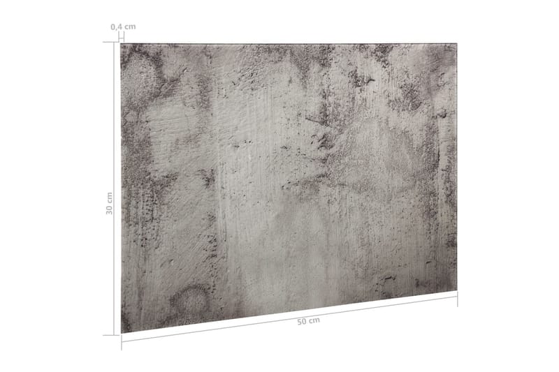 Veggmontert magnetisk tavle glass 50x30 cm - Innredning - Bilder & kunst - Presentasjonstavle & tegnetavle - Whiteboard
