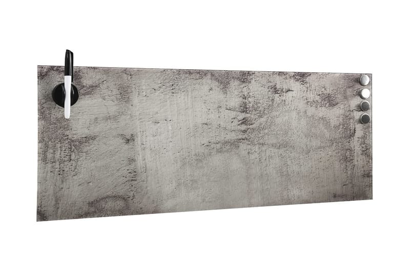 Veggmontert magnetisk tavle glass 60x20 cm - Innredning - Bilder & kunst - Presentasjonstavle & tegnetavle - Whiteboard