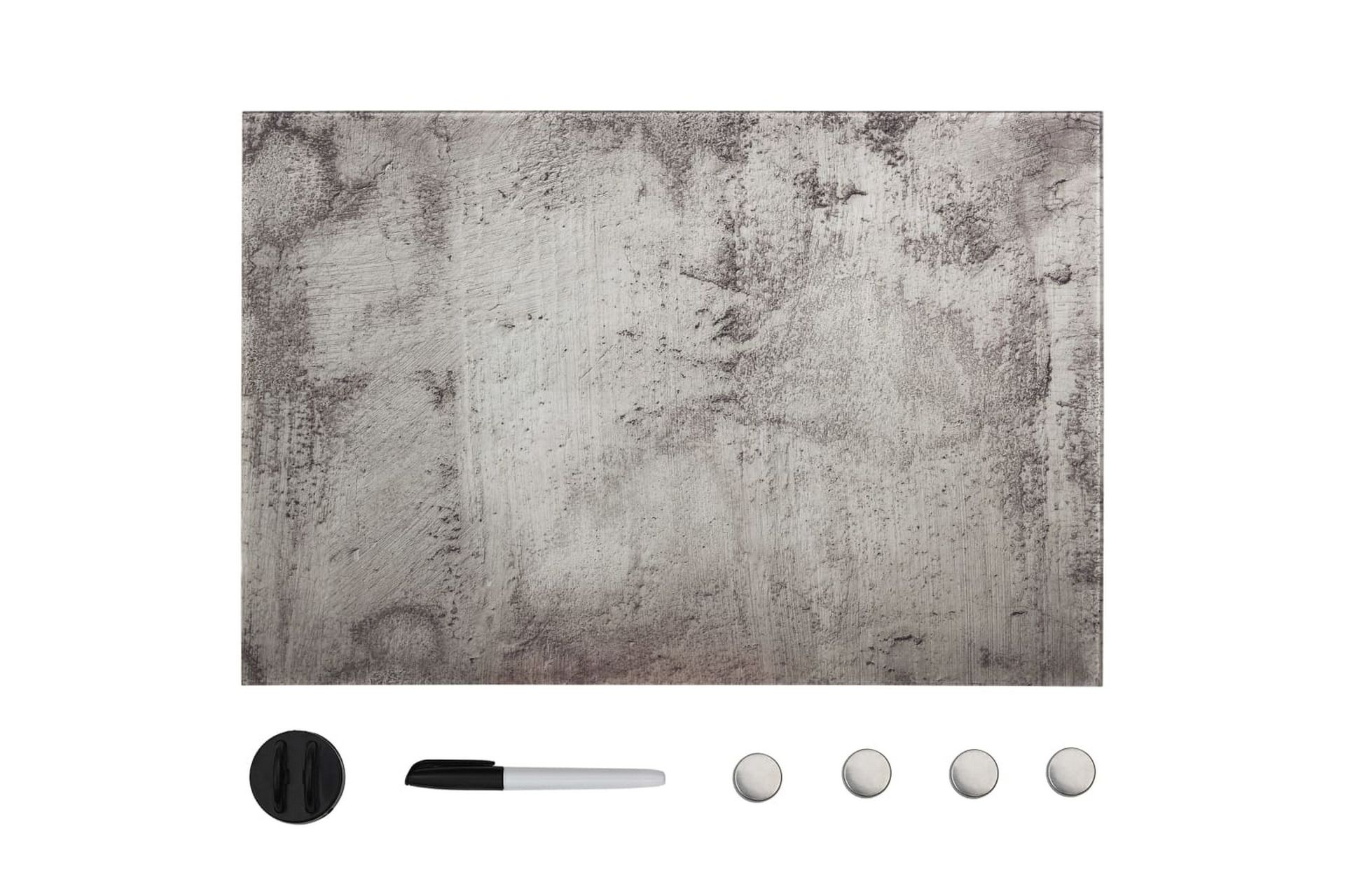 Veggmontert magnetisk tavle glass 60x40 cm - Innredning - Bilder & kunst - Presentasjonstavle & tegnetavle - Whiteboard