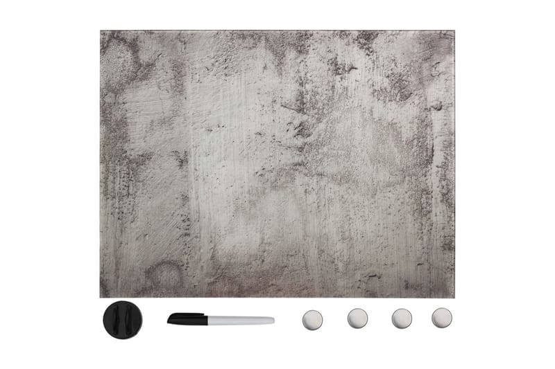 Veggmontert magnetisk tavle glass 80x60 cm - Innredning - Bilder & kunst - Presentasjonstavle & tegnetavle - Whiteboard