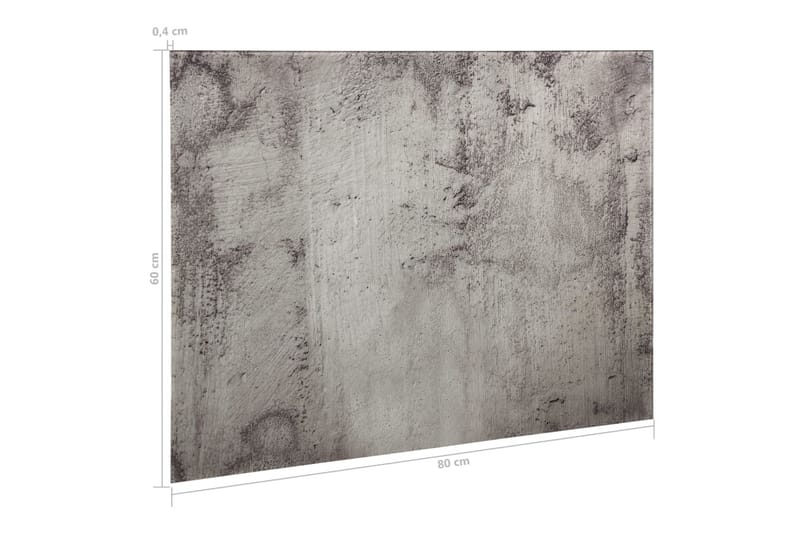Veggmontert magnetisk tavle glass 80x60 cm - Innredning - Bilder & kunst - Presentasjonstavle & tegnetavle - Whiteboard